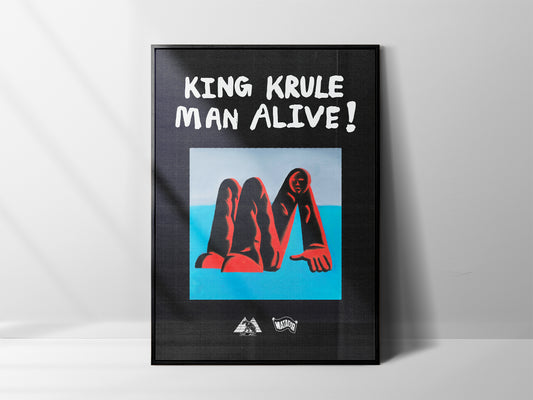 King Krule 'Man Alive!' Poster