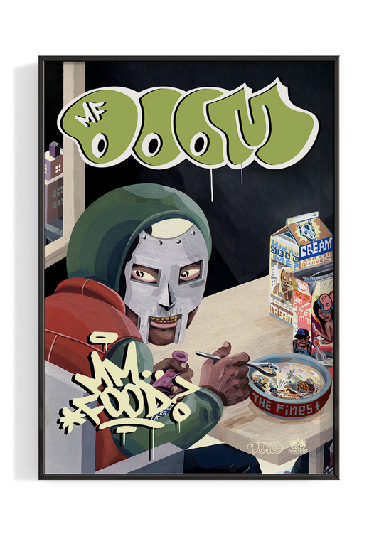 MF DOOM 'MM...FOOD' Poster