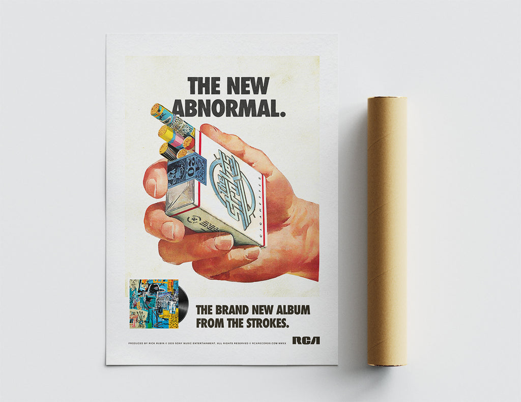 Daniel Devoy The Strokes 'The New Abnormal' Poster – The Indie Planet