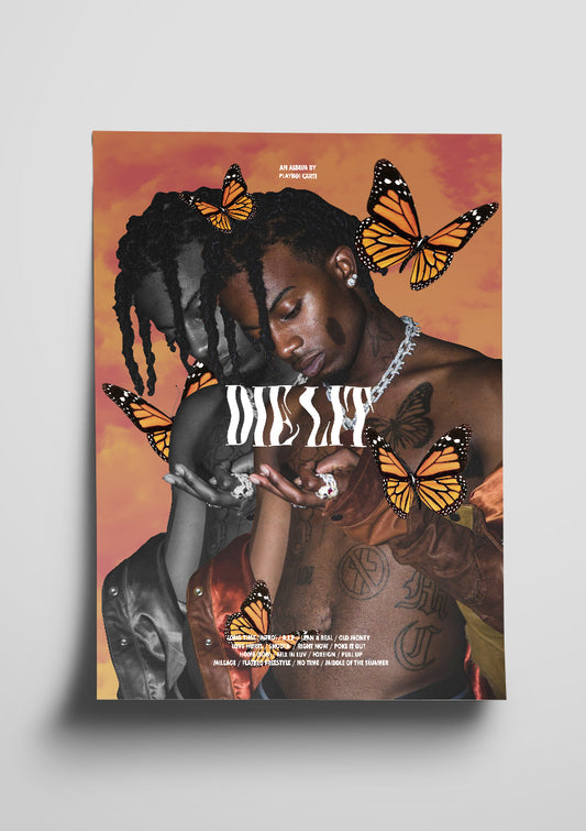 Playboi Carti 'Die Lit' Poster