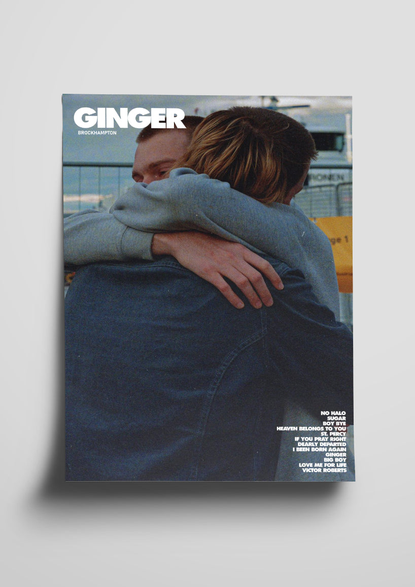 Brockhampton 'Ginger' Poster