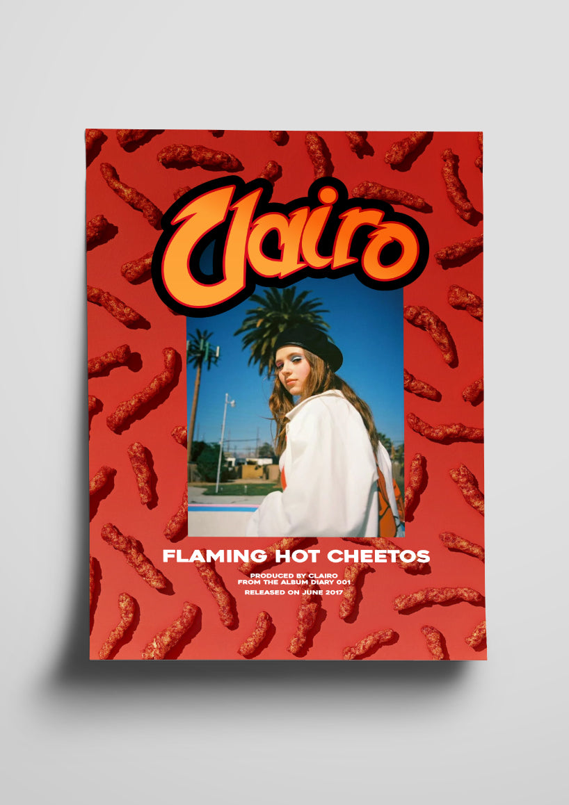 Clairo 'Flamin' Hot Cheetos' Poster
