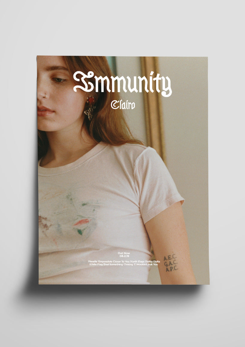 Clairo 'Immunity' Poster