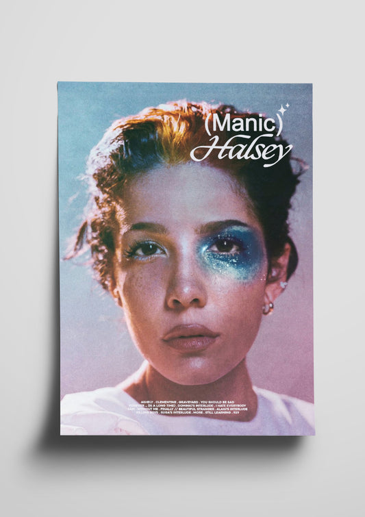 Halsey 'Manic' Poster