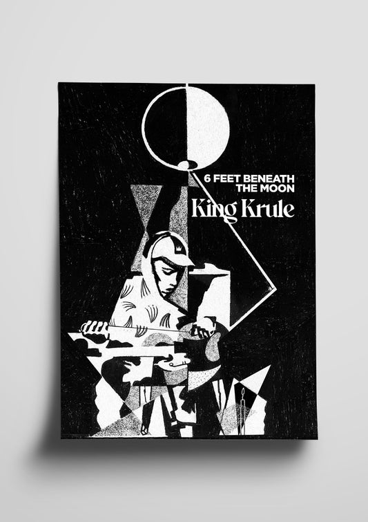 King Krule '6 Feet Beneath The Moon' Poster