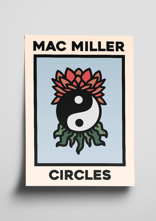 Mac Miller 'Circles' Poster