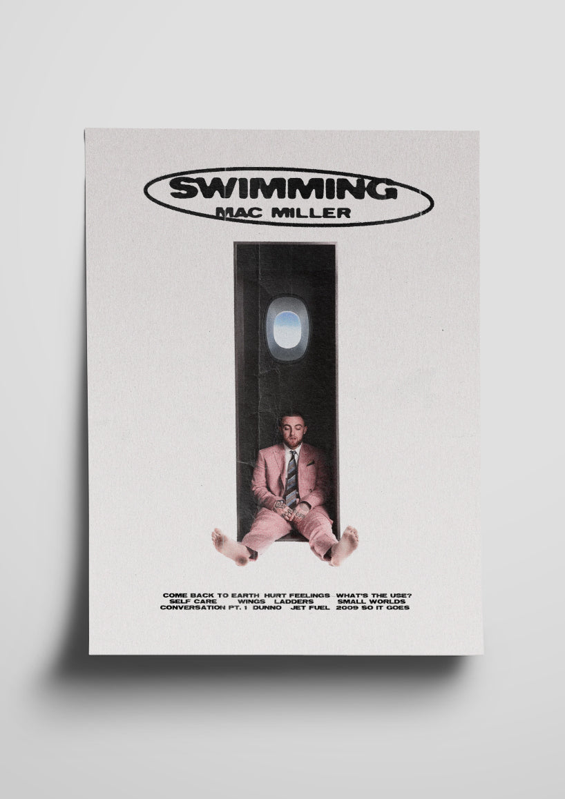 Mac Miller 'Swimming' Poster