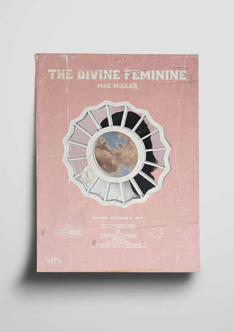 Mac Miller 'The Divine Feminine' Poster