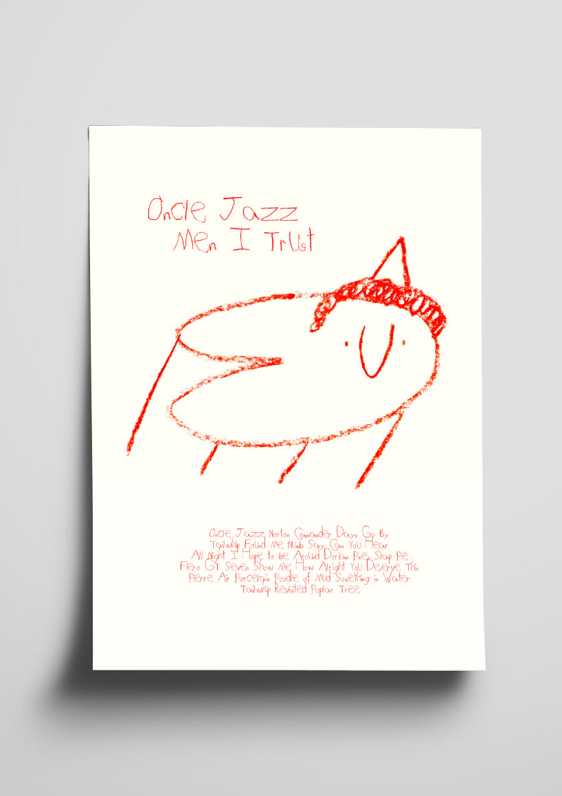 Men I Trust 'Oncle Jazz' Poster