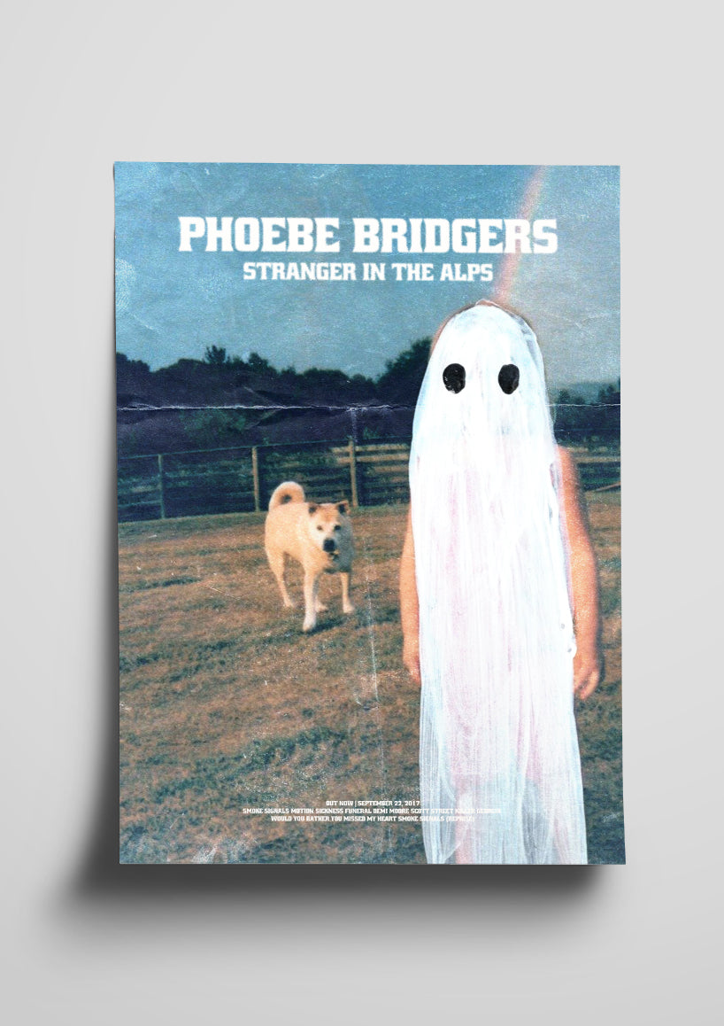 Phoebe Bridgers 'Stranger In The Alps' Poster