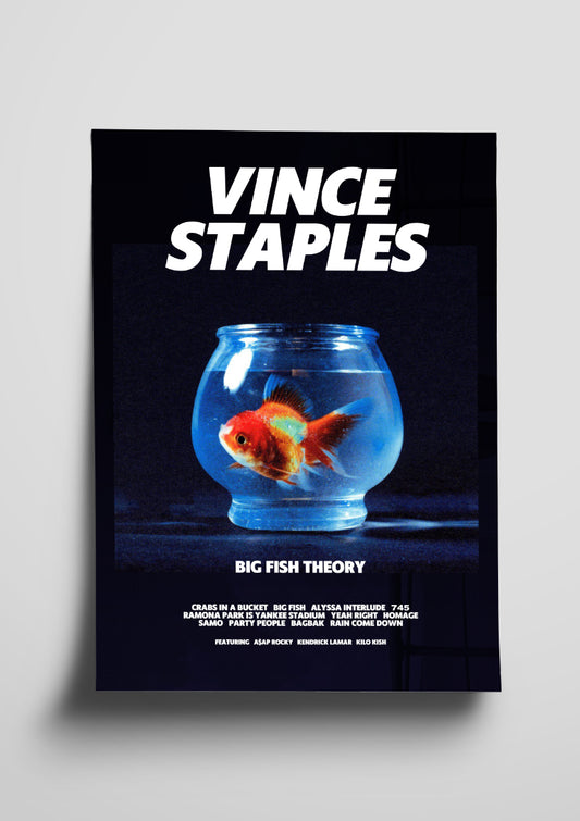 Vince Staples 'Big Fish Theory' Poster