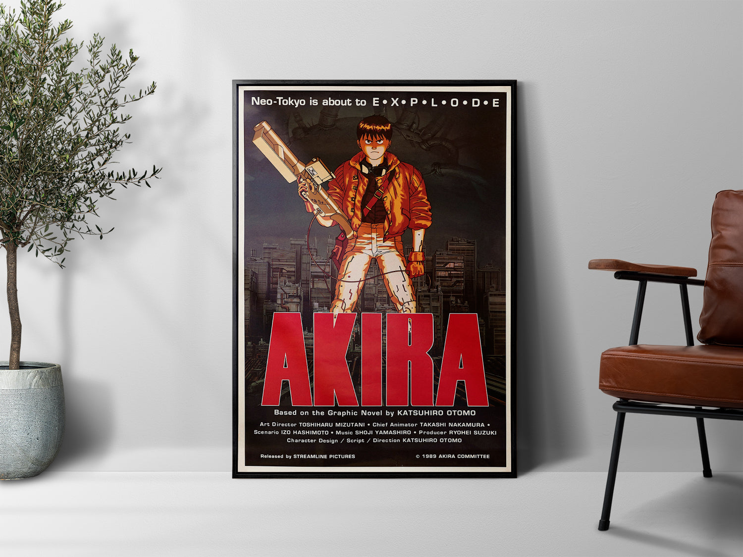 'Akira' Vintage Poster