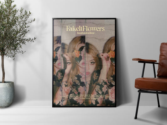 beabadoobee 'Fake It Flowers' Poster