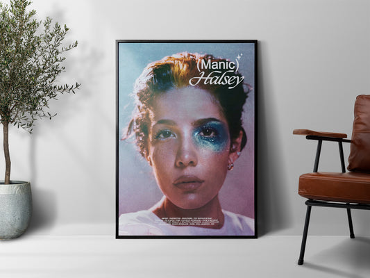 Halsey 'Manic' Poster