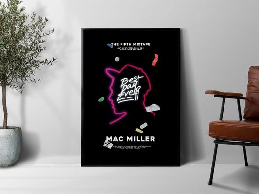 Mac Miller 'Best Day Ever' Album Poster