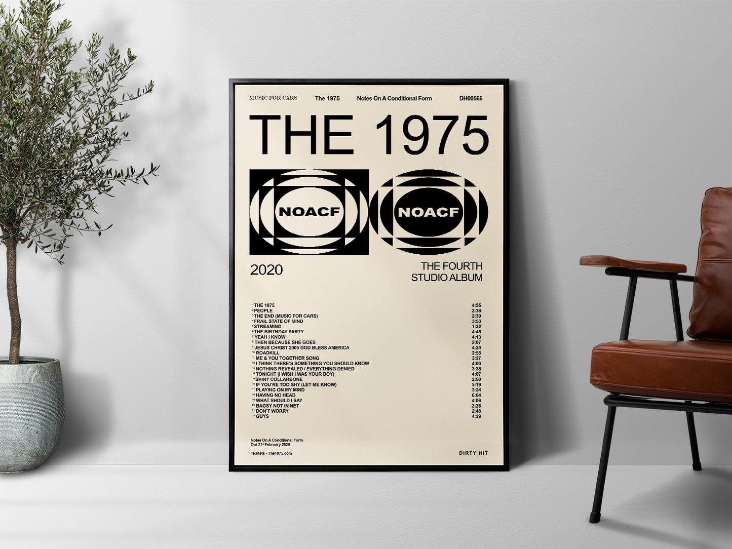 The 1975 'Notes On A Conditional Form' Poster