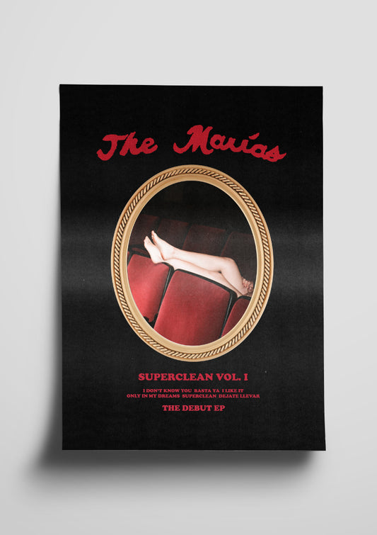 The Marias 'Superclean Vol. 1' Poster