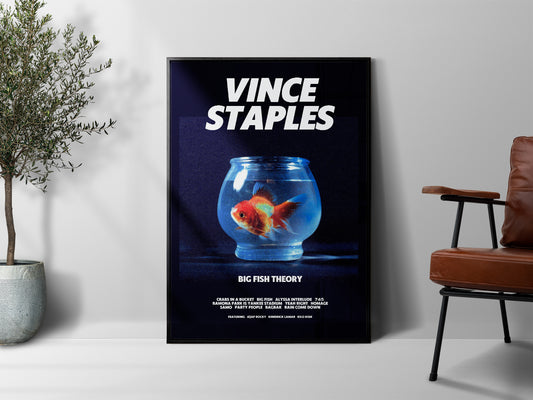 Vince Staples 'Big Fish Theory' Poster