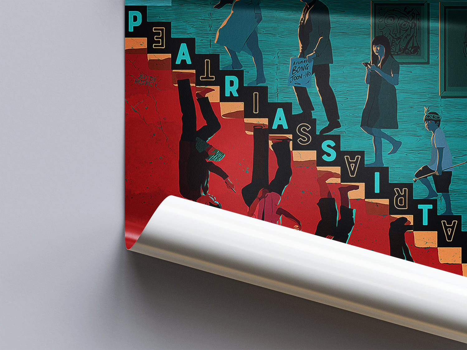 'Parasite' by Bong Joon-ho (2019) Poster