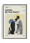 'Call Me By Your Name' Mid Century Movie Poster