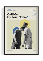 'Call Me By Your Name' Mid Century Movie Poster