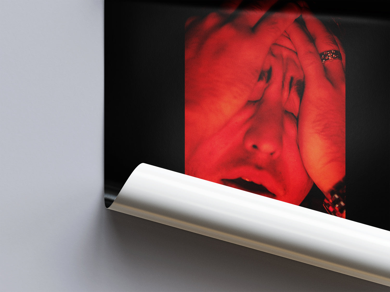 Joji 'In Tongues' Red Poster