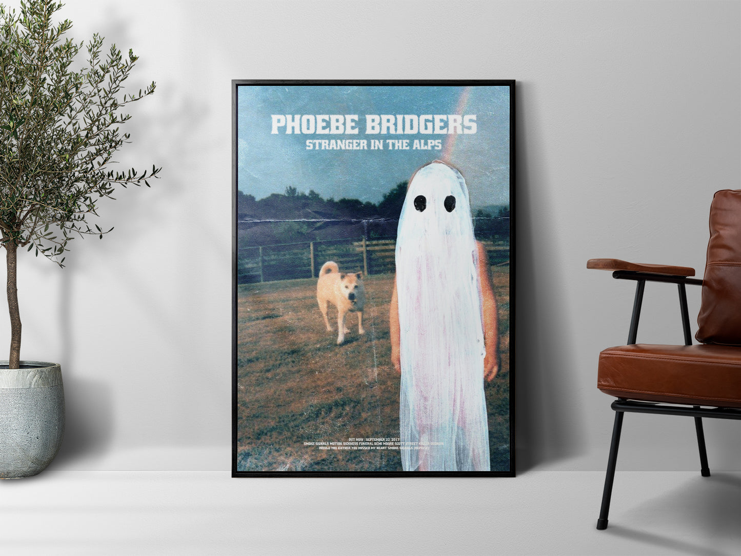 Phoebe Bridgers 'Stranger In The Alps' Poster