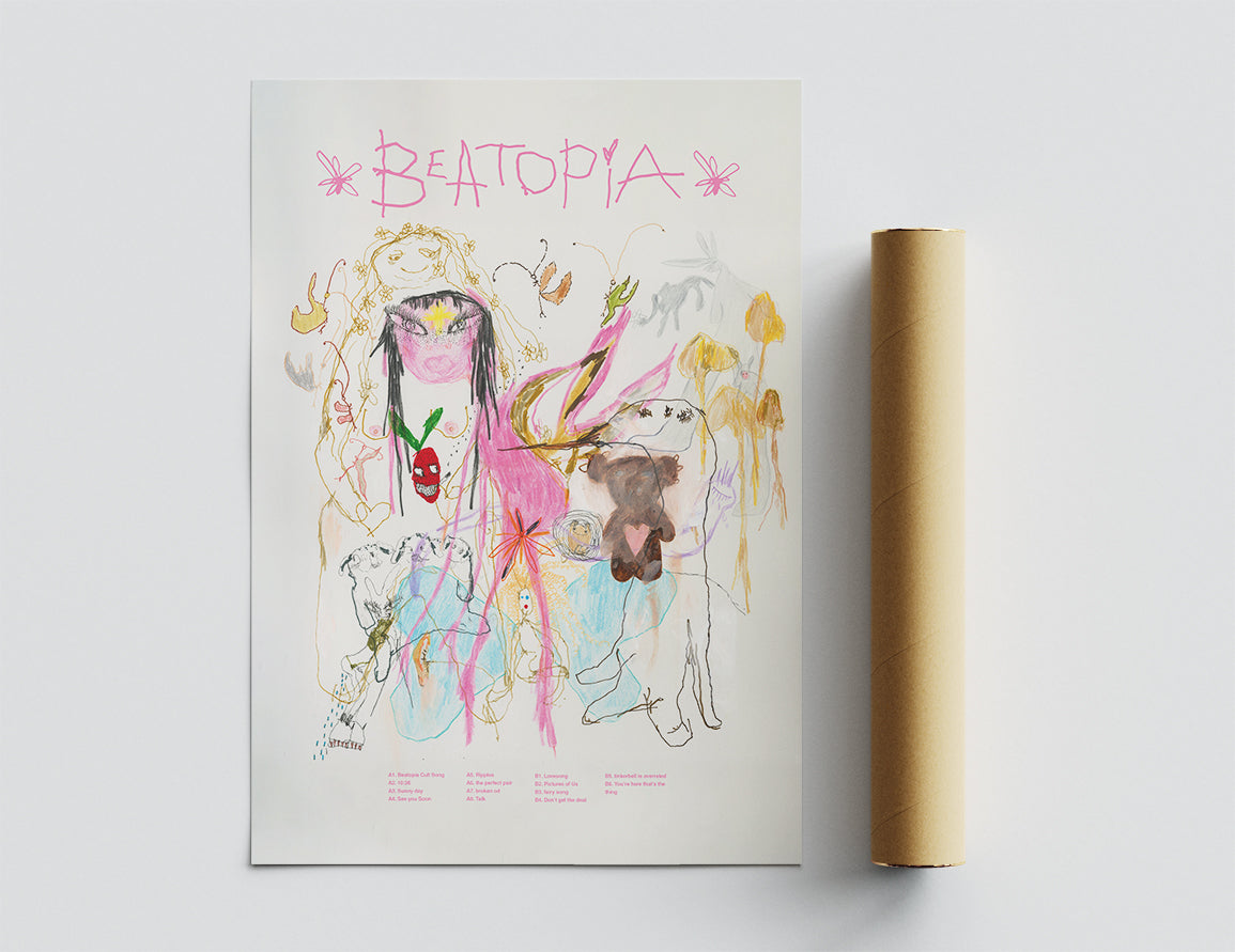 Beatopia Poster beabadoobee 'Beatopia' Poster – The Indie Planet