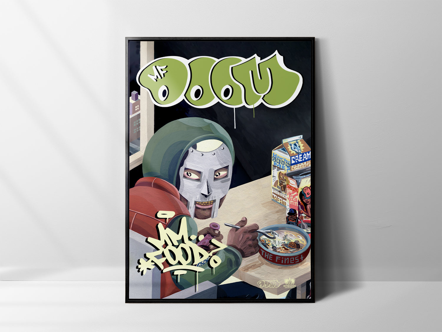 MF DOOM 'MM...FOOD' Poster