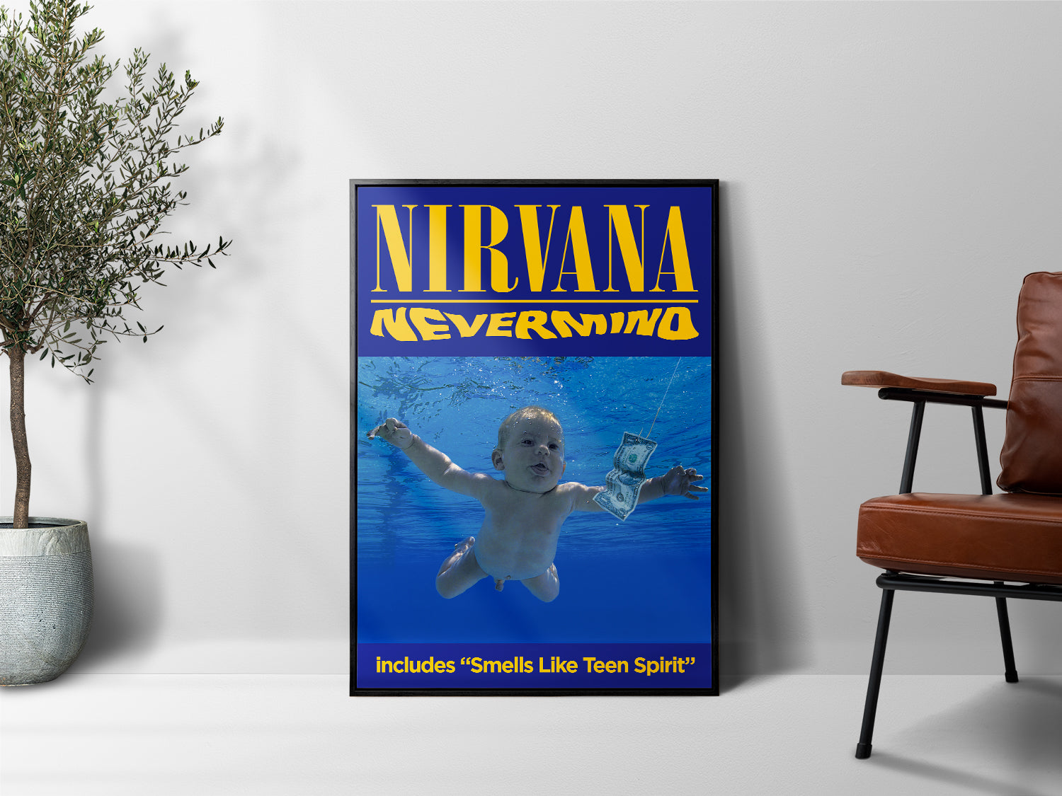Nirvana Poster Nevermind New 24x36