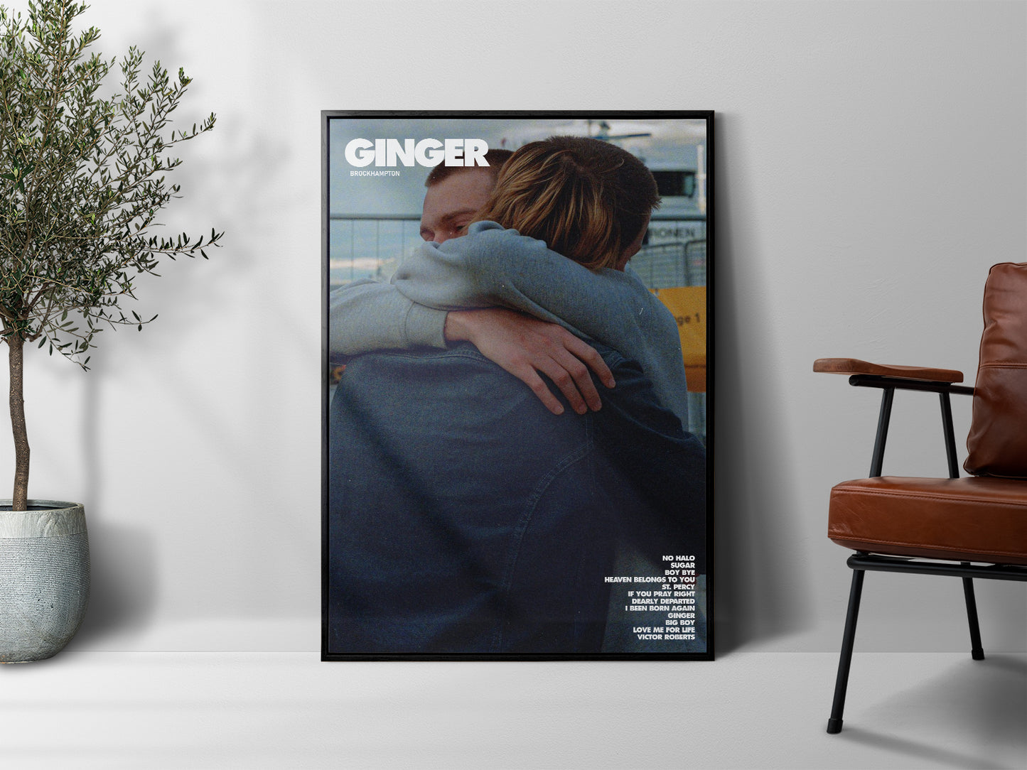 Brockhampton 'Ginger' Poster