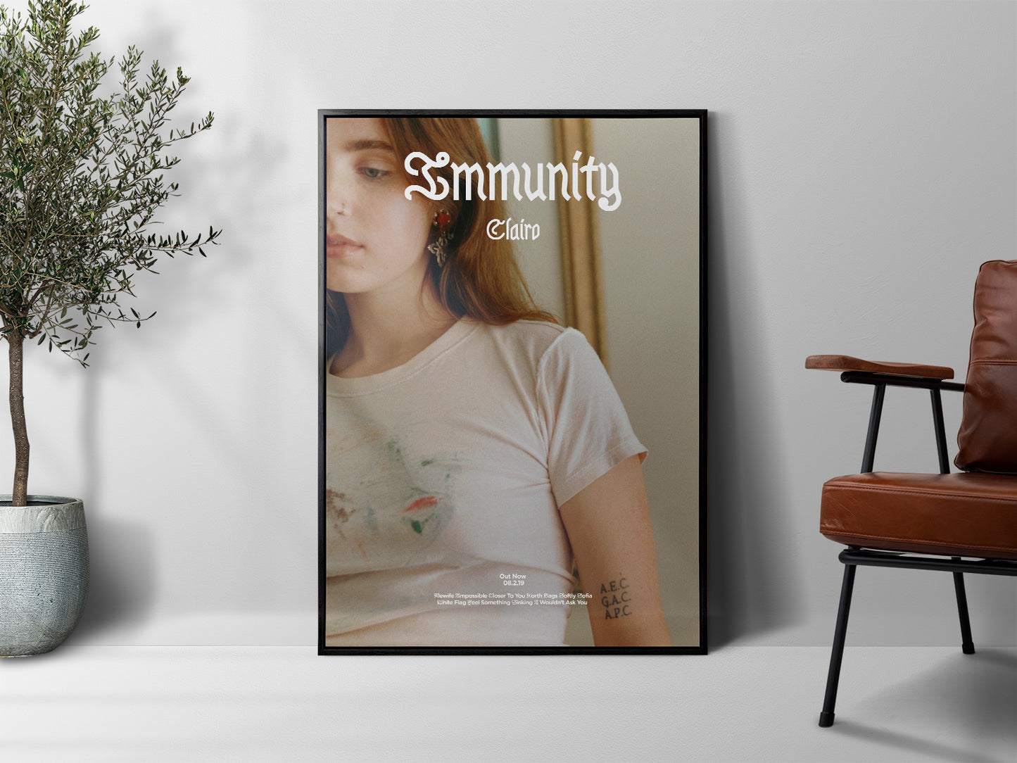 Clairo 'Immunity' Poster