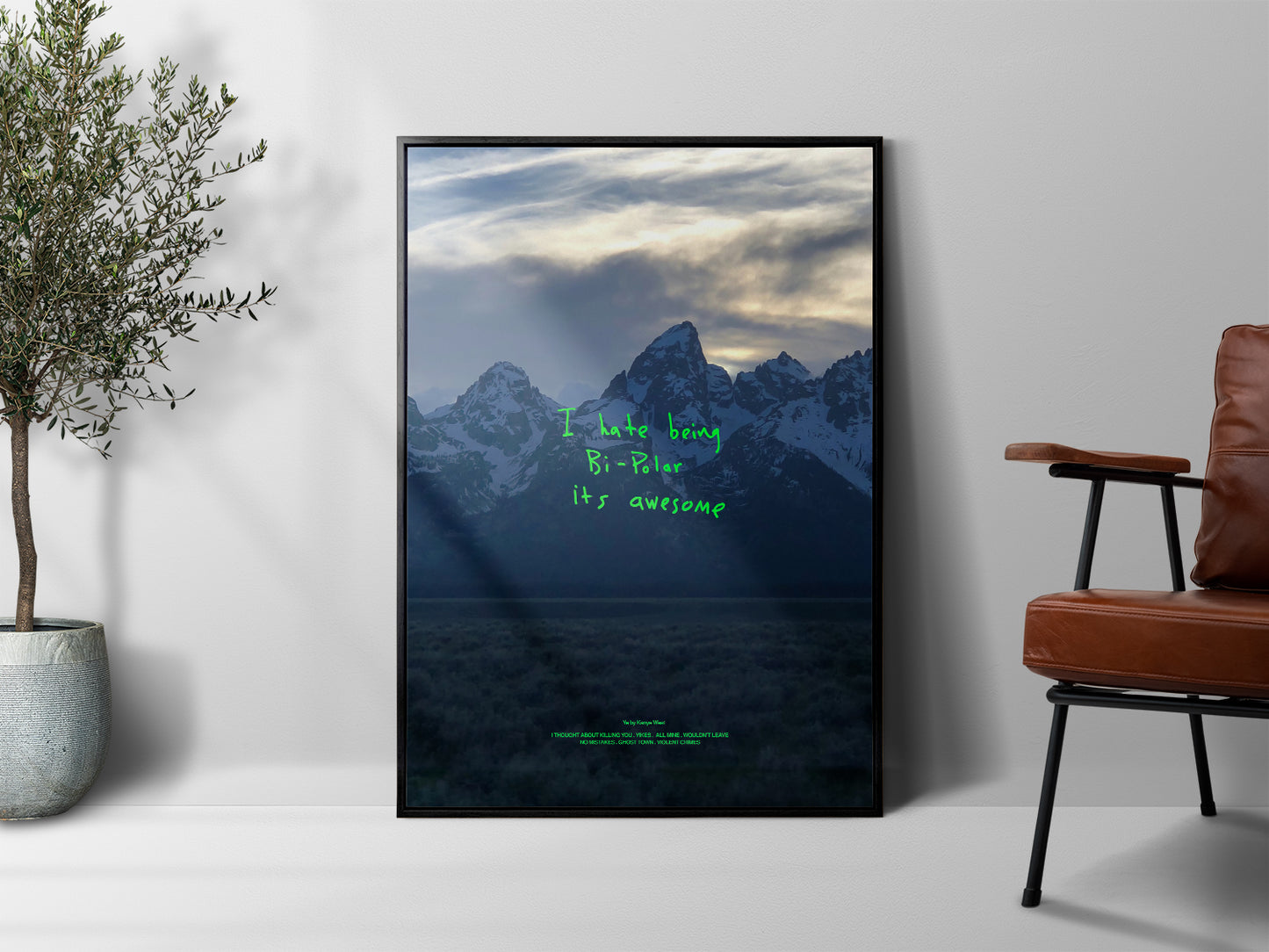 Kanye West 'Ye' Poster