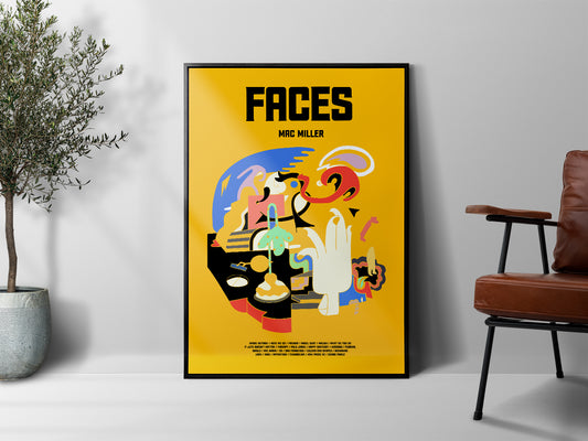 Mac Miller 'Faces' Poster