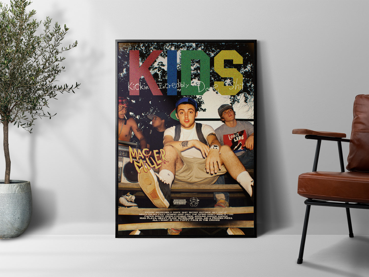 Mac Miller 'Kids' Poster