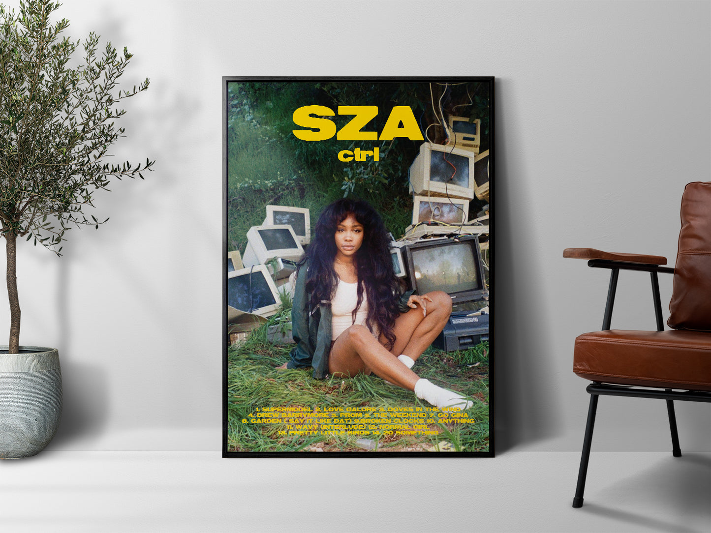 SZA 'ctrl' Poster