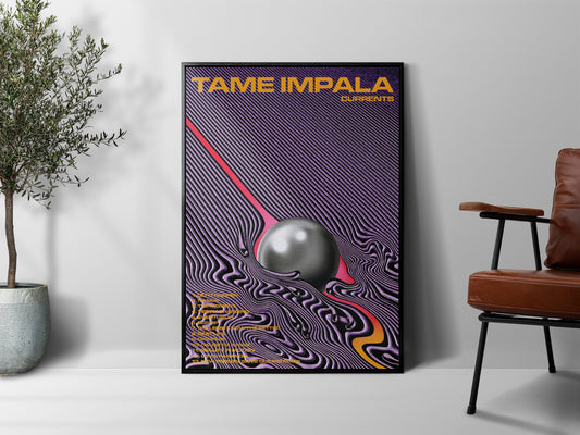 Tame Impala 'Currents' Poster