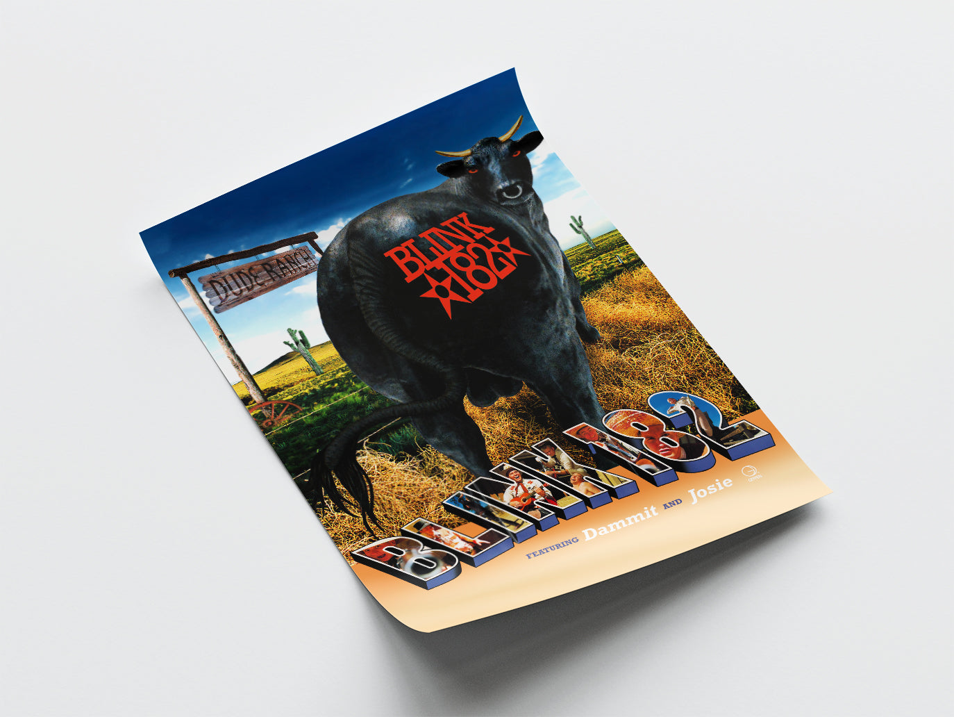 blink182 'Dude Ranch' Poster