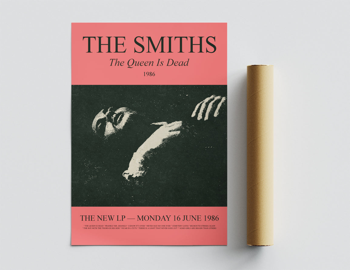 NTRECS Poster The Smiths con copertina di album The Queen Is Dead, decorazione per camera da letto, sport, ufficio, camera da letto, regalo, senza cornice, 40 x 40 cm NTRECS Poster The Smiths con copertina di album The Queen Is Dead, decorazione per camera da letto, sport, ufficio, camera da letto, regalo, senza cornice, 40 x 40 cm