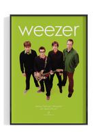 Weezer 'Weezer' (The Green Album) Poster