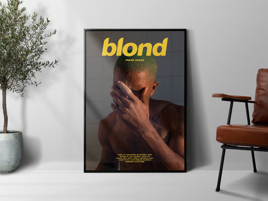 Frank Ocean 'Blonde' Poster