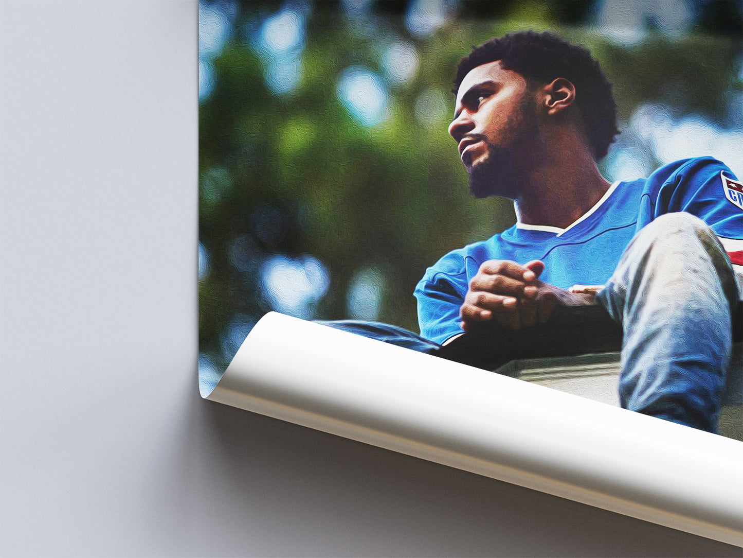 J. Cole '2014 Forest Hills Drive' Poster