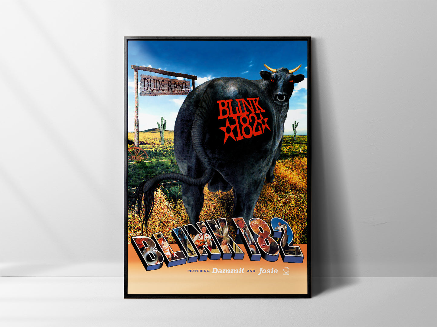 blink182 'Dude Ranch' Poster