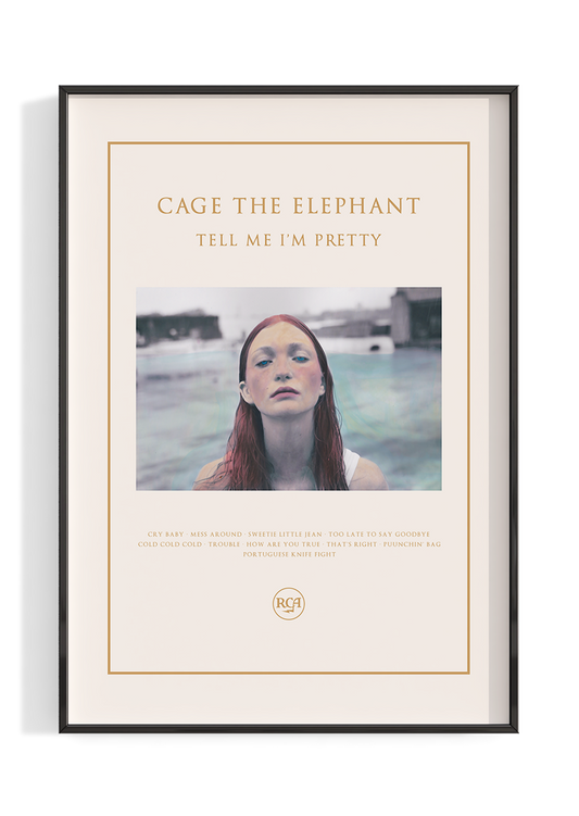 Cage The Elephant 'Tell Me I'm Pretty' Poster