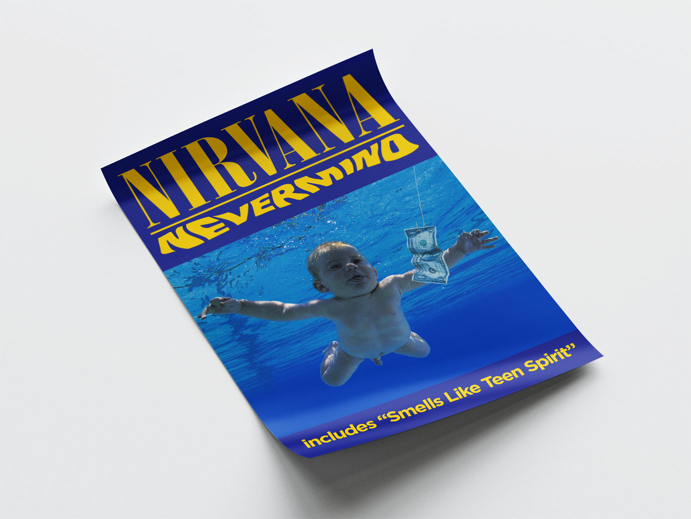 Nirvana in Spain - Concert Poster print (24”x36”)