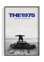 The 1975 'being funny in a foreign language' Poster