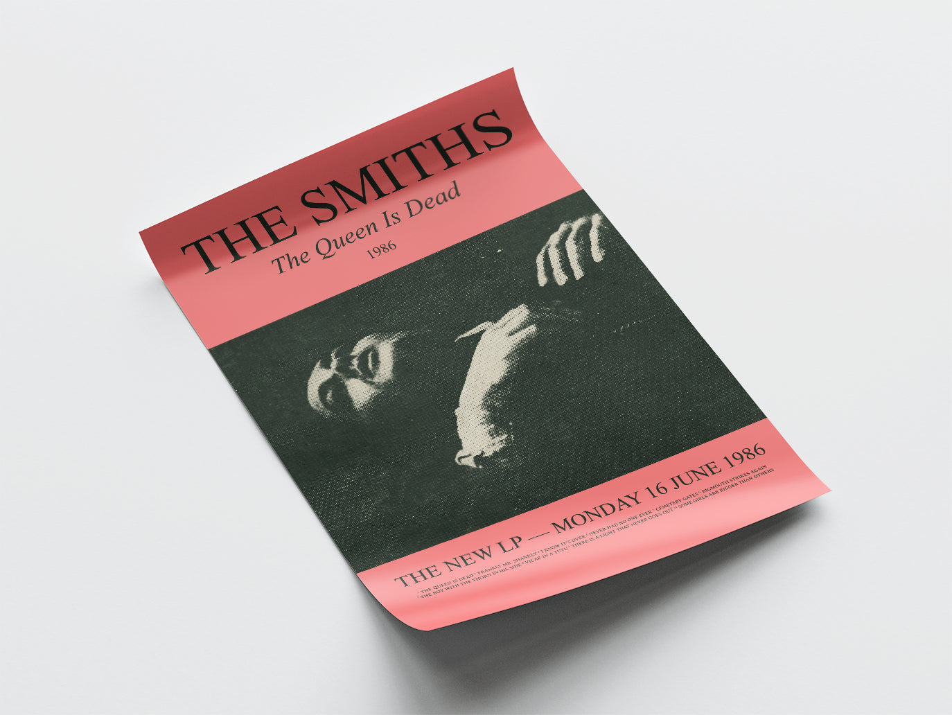 The Smiths 'The Queen Is Dead' Poster
