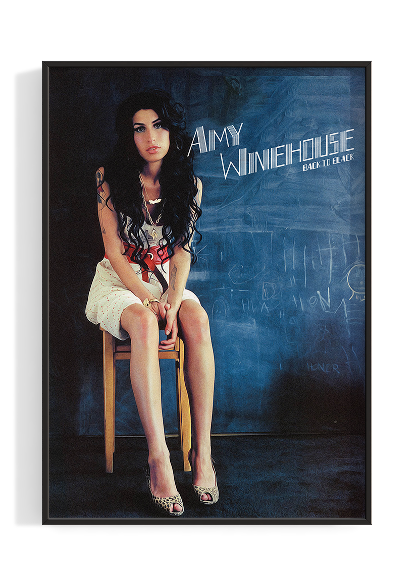 Amy Winehouse 'Back To Black' Poster