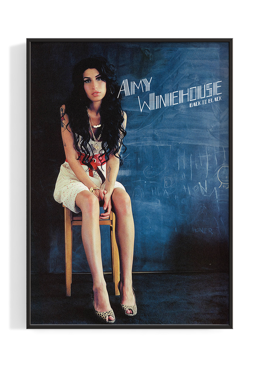 Amy Winehouse 'Back To Black' Poster