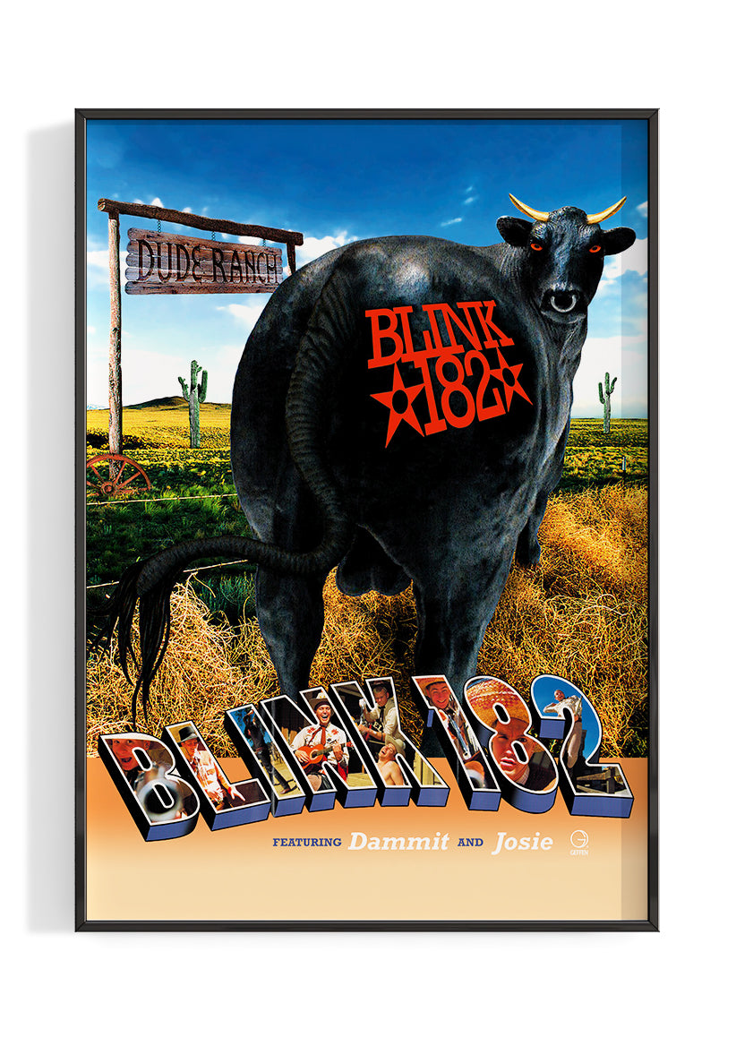 blink182 'Dude Ranch' Poster – The Indie Planet